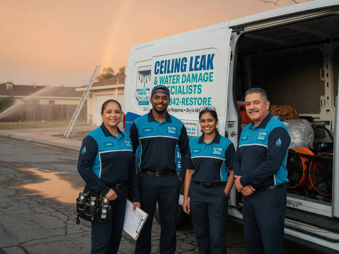 Ceiling Leak Cleanup company in Knott, TX